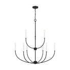 Visual Comfort Studio Canada - 3167109-112 - Nine Light Chandelier - Greenwich - Midnight Black