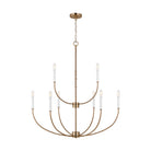Visual Comfort Studio Canada - 3167109-848 - Nine Light Chandelier - Greenwich - Satin Brass