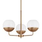 Visual Comfort Studio Canada - 3168103-848 - Three Light Chandelier - Alvin - Satin Brass