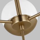 Visual Comfort Studio Canada - 3168103-848 - Three Light Chandelier - Alvin - Satin Brass