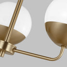 Visual Comfort Studio Canada - 3168103-848 - Three Light Chandelier - Alvin - Satin Brass