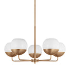 Visual Comfort Studio Canada - 3168105-848 - Five Light Chandelier - Alvin - Satin Brass