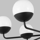 Visual Comfort Studio Canada - 3168106-112 - Six Light Chandelier - Alvin - Midnight Black