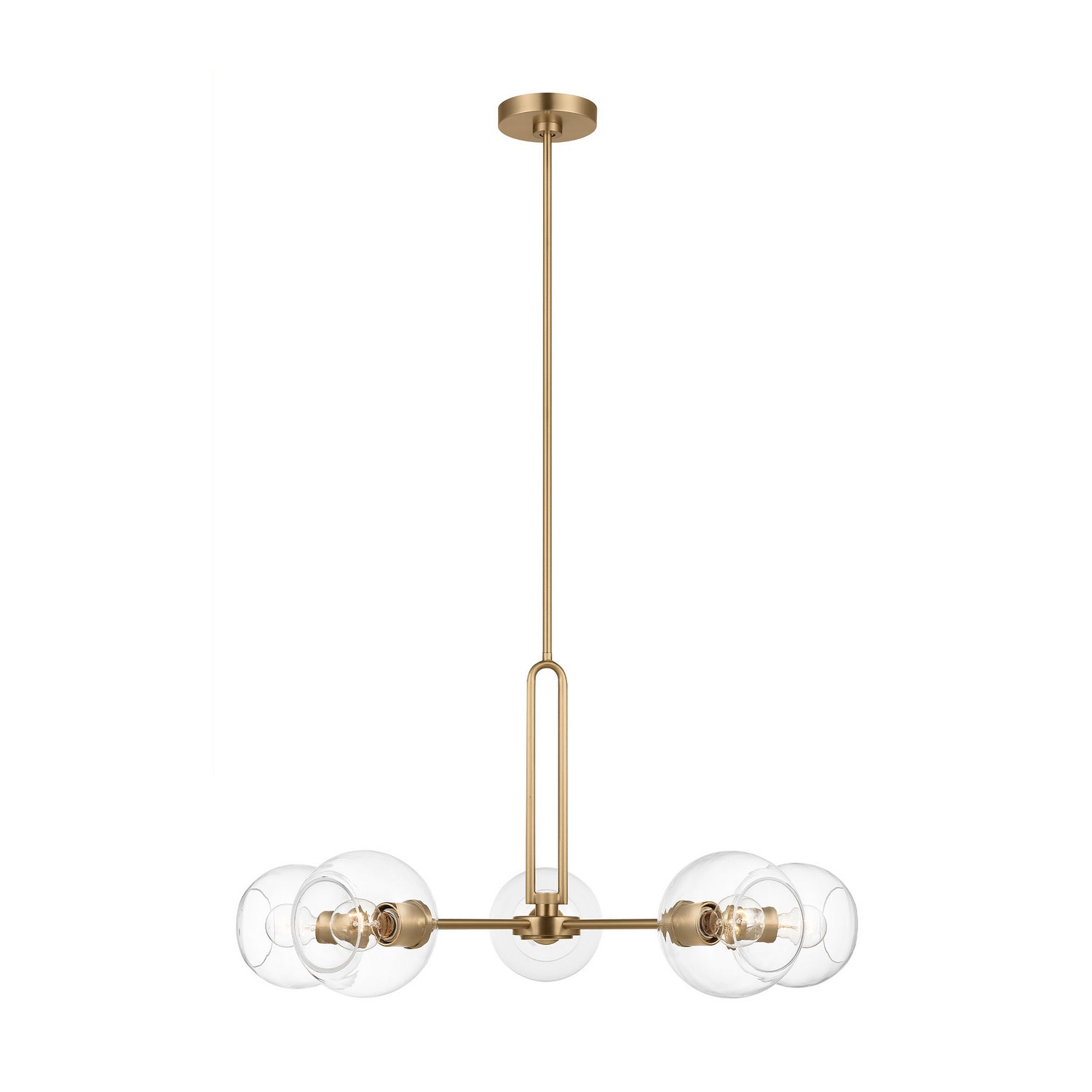 Visual Comfort Studio Canada - 3255705-848 - Five Light Chandelier - Codyn - Satin Brass