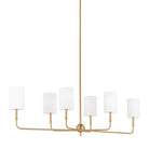 Visual Comfort Studio Canada - 3609306EN-848 - LED Chandelier - Foxdale - Satin Brass