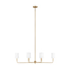 Visual Comfort Studio Canada - 3609306EN-848 - LED Chandelier - Foxdale - Satin Brass