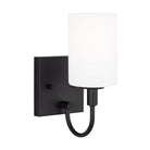 Visual Comfort Studio Canada - 4157101EN3-112 - LED Bath Wall Sconce - Oak Moore - Midnight Black