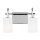 Visual Comfort Studio Canada - 4457102-05 - Two Light Bath Vanity - Oak Moore - Chrome