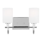 Visual Comfort Studio Canada - 4457102-05 - Two Light Bath Vanity - Oak Moore - Chrome