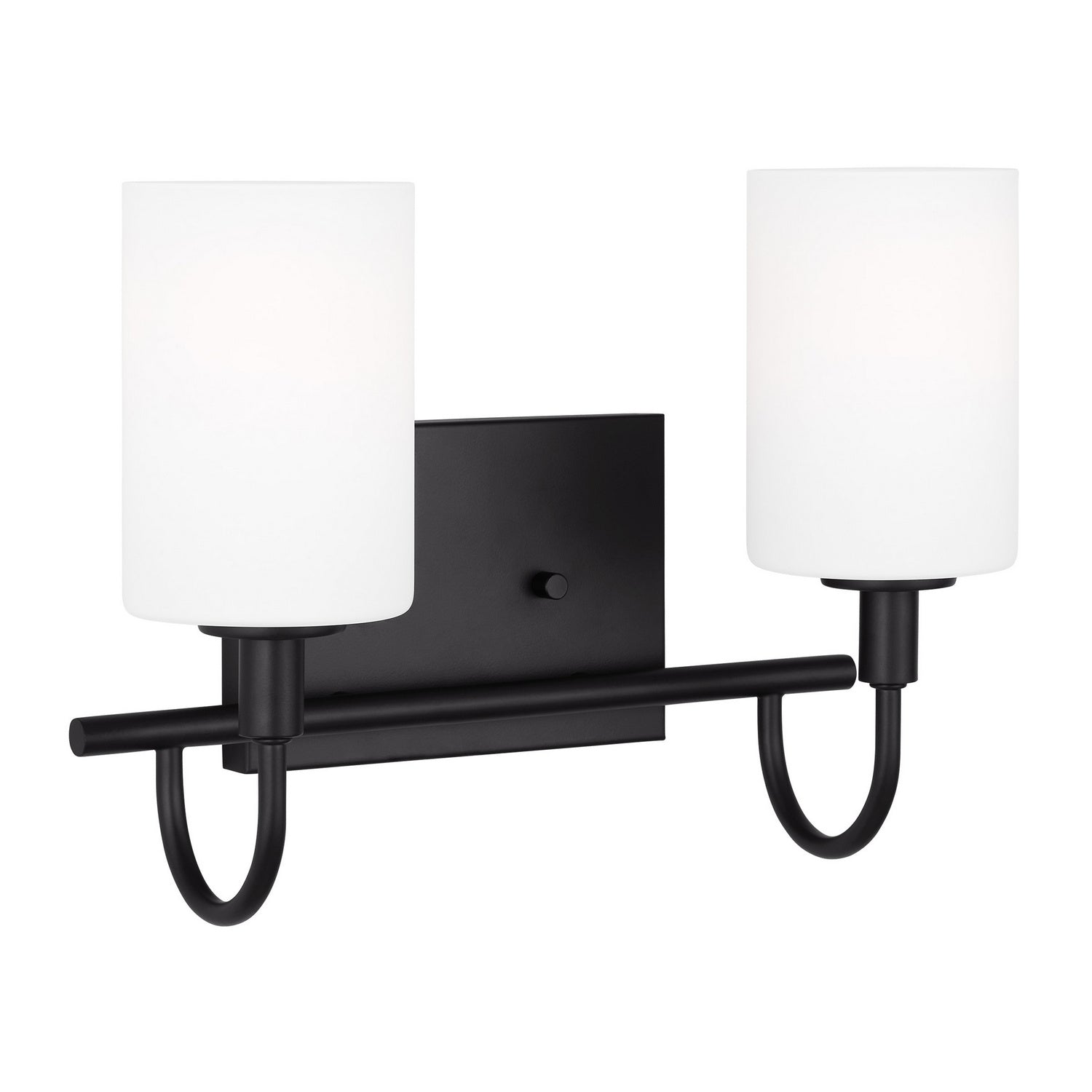 Visual Comfort Studio Canada - 4457102-112 - Two Light Bath Vanity - Oak Moore - Midnight Black