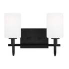 Visual Comfort Studio Canada - 4457102-112 - Two Light Bath Vanity - Oak Moore - Midnight Black
