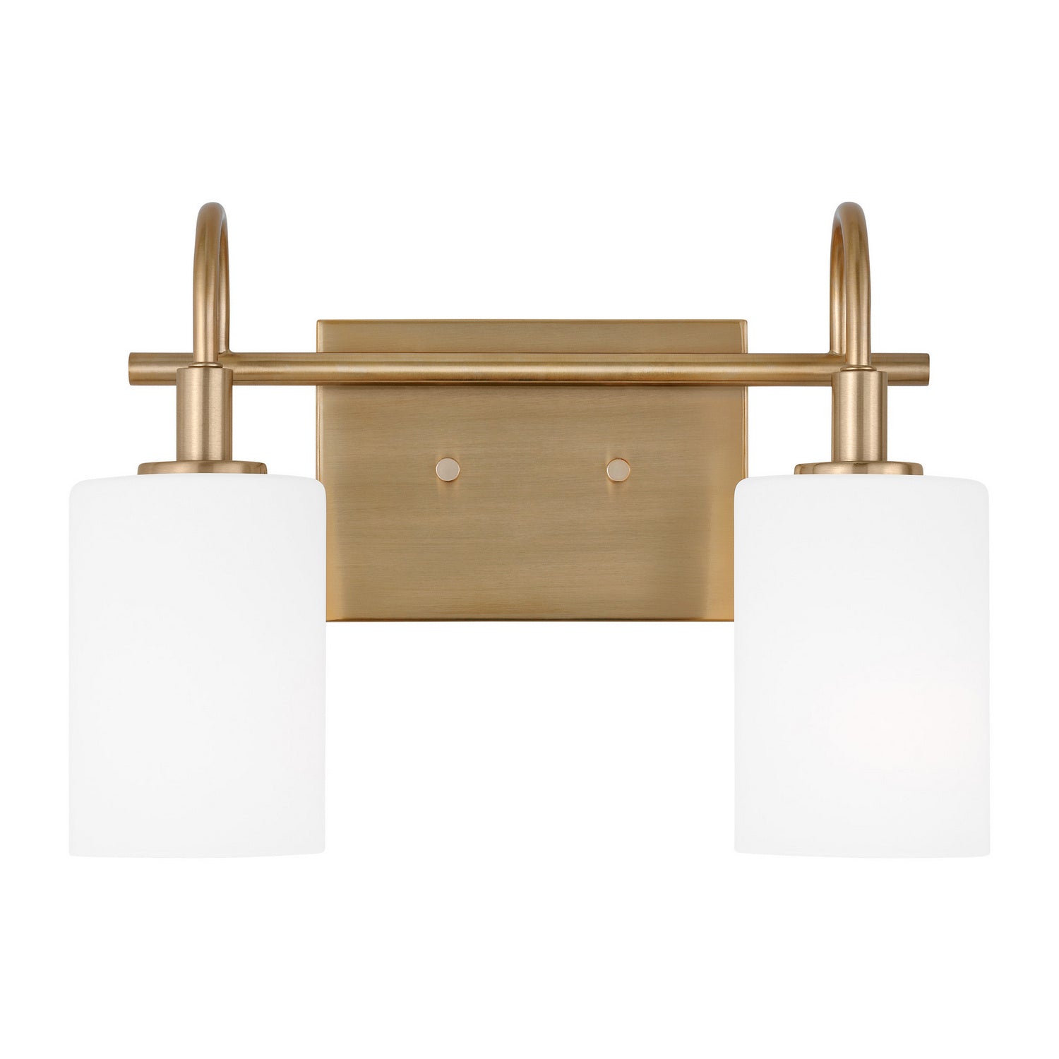 Visual Comfort Studio Canada - 4457102-848 - Two Light Bath Vanity - Oak Moore - Satin Brass