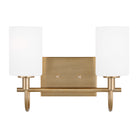 Visual Comfort Studio Canada - 4457102-848 - Two Light Bath Vanity - Oak Moore - Satin Brass