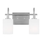 Visual Comfort Studio Canada - 4457102-962 - Two Light Bath Vanity - Oak Moore - Brushed Nickel