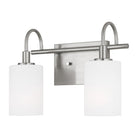 Visual Comfort Studio Canada - 4457102-962 - Two Light Bath Vanity - Oak Moore - Brushed Nickel