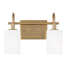 Visual Comfort Studio Canada - 4457102EN3-848 - LED Bath Wall Sconce - Oak Moore - Satin Brass