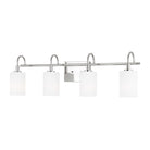Visual Comfort Studio Canada - 4457104-05 - Four Light Bath Vanity - Oak Moore - Chrome
