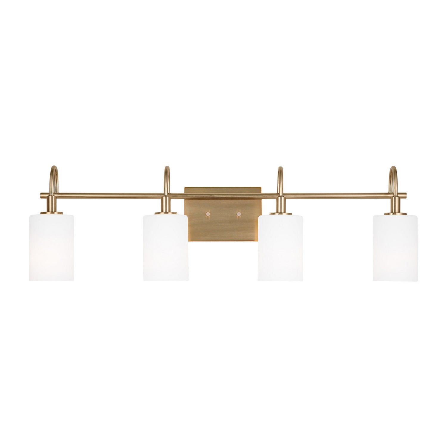 Visual Comfort Studio Canada - 4457104-848 - Four Light Bath Vanity - Oak Moore - Satin Brass