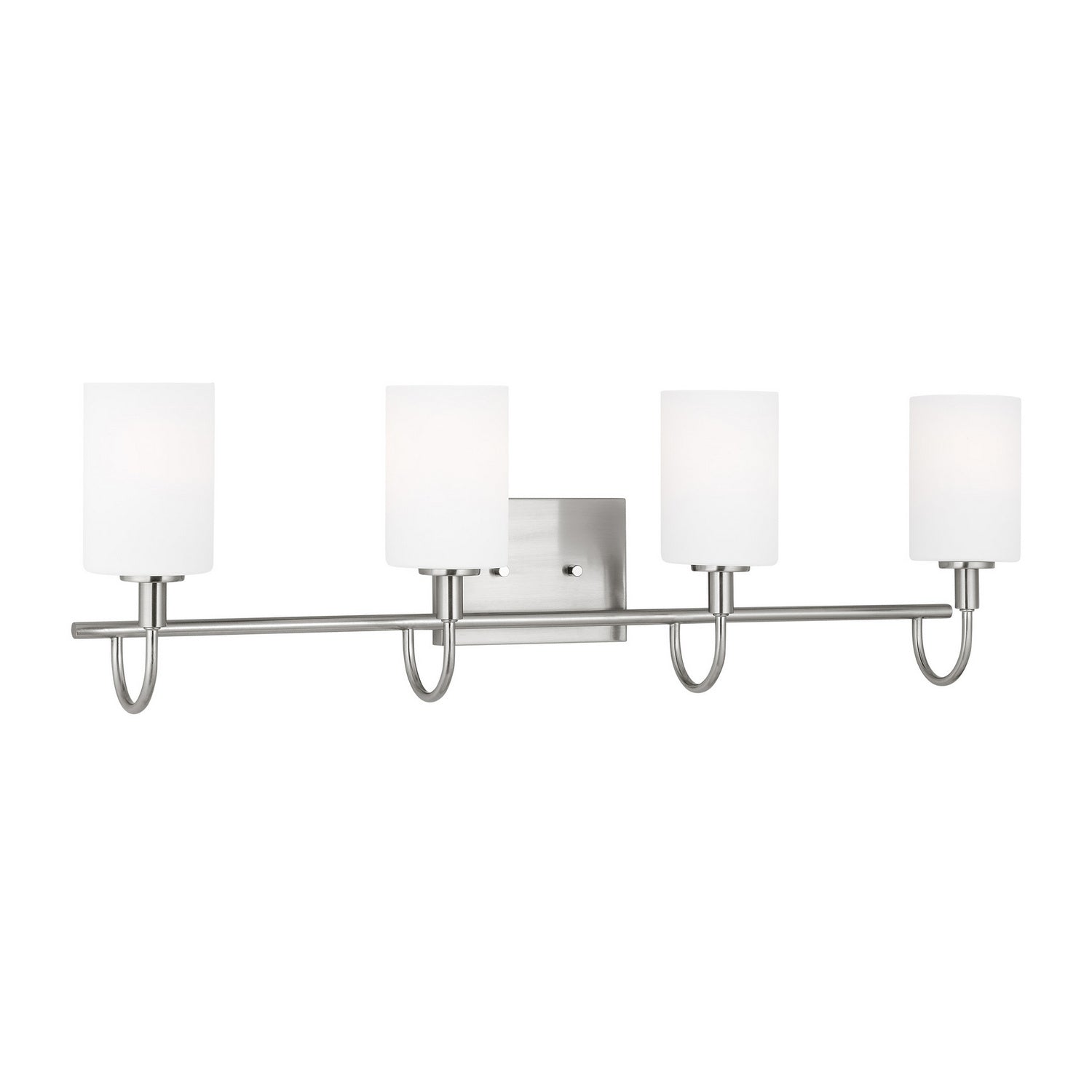 Visual Comfort Studio Canada - 4457104-962 - Four Light Bath Vanity - Oak Moore - Brushed Nickel