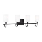 Visual Comfort Studio Canada - 4457104EN3-112 - LED Bath Wall Sconce - Oak Moore - Midnight Black