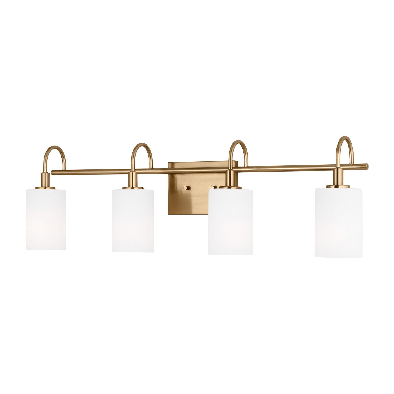 Visual Comfort Studio Canada - 4457104EN3-848 - LED Bath Wall Sconce - Oak Moore - Satin Brass