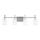 Visual Comfort Studio Canada - 4457104EN3-962 - LED Bath Wall Sconce - Oak Moore - Brushed Nickel