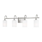 Visual Comfort Studio Canada - 4457104EN3-962 - LED Bath Wall Sconce - Oak Moore - Brushed Nickel