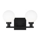 Visual Comfort Studio Canada - 4461602-112 - Two Light Bath Vanity - Clybourn - Midnight Black