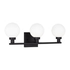 Visual Comfort Studio Canada - 4461603-112 - Three Light Bath Vanity - Clybourn - Midnight Black