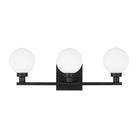 Visual Comfort Studio Canada - 4461603-112 - Three Light Bath Vanity - Clybourn - Midnight Black