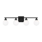 Visual Comfort Studio Canada - 4461604-112 - Four Light Bath Vanity - Clybourn - Midnight Black