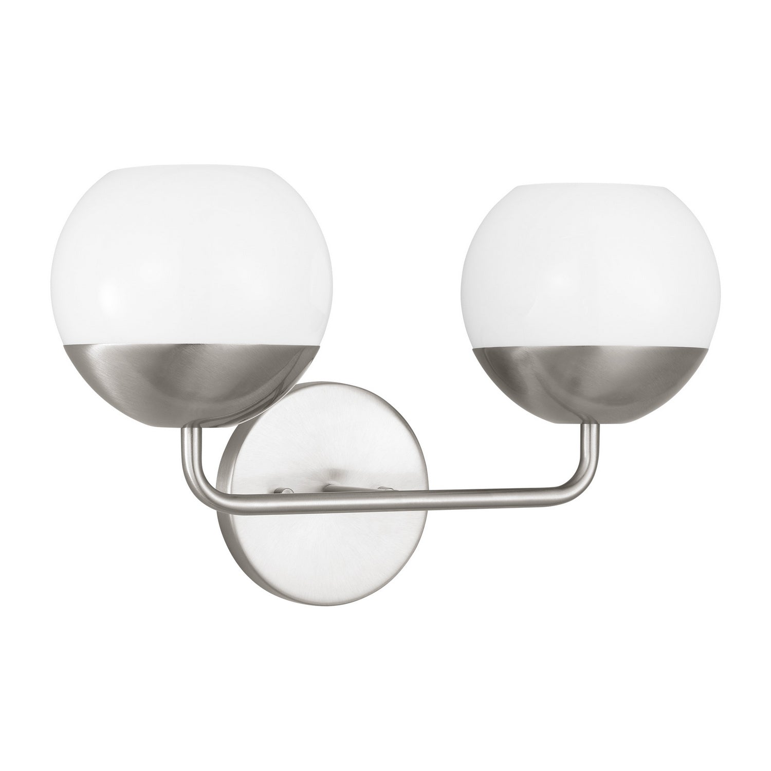 Visual Comfort Studio Canada - 4468102-962 - Two Light Bath Vanity - Alvin - Brushed Nickel