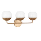 Visual Comfort Studio Canada - 4468103-848 - Three Light Bath Vanity - Alvin - Satin Brass
