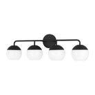 Visual Comfort Studio Canada - 4468104-112 - Four Light Bath Vanity - Alvin - Midnight Black