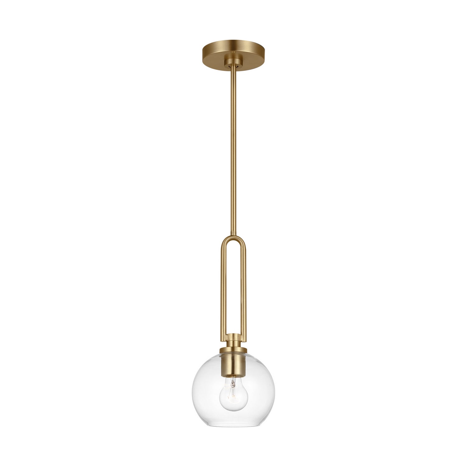 Visual Comfort Studio Canada - 6155701-848 - One Light Pendant - Codyn - Satin Brass