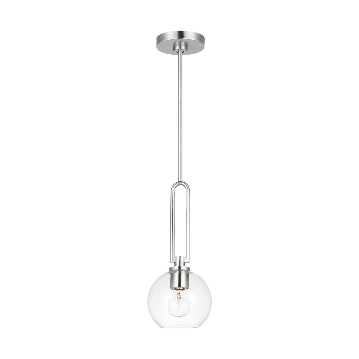 Visual Comfort Studio Canada - 6155701-962 - One Light Pendant - Codyn - Brushed Nickel