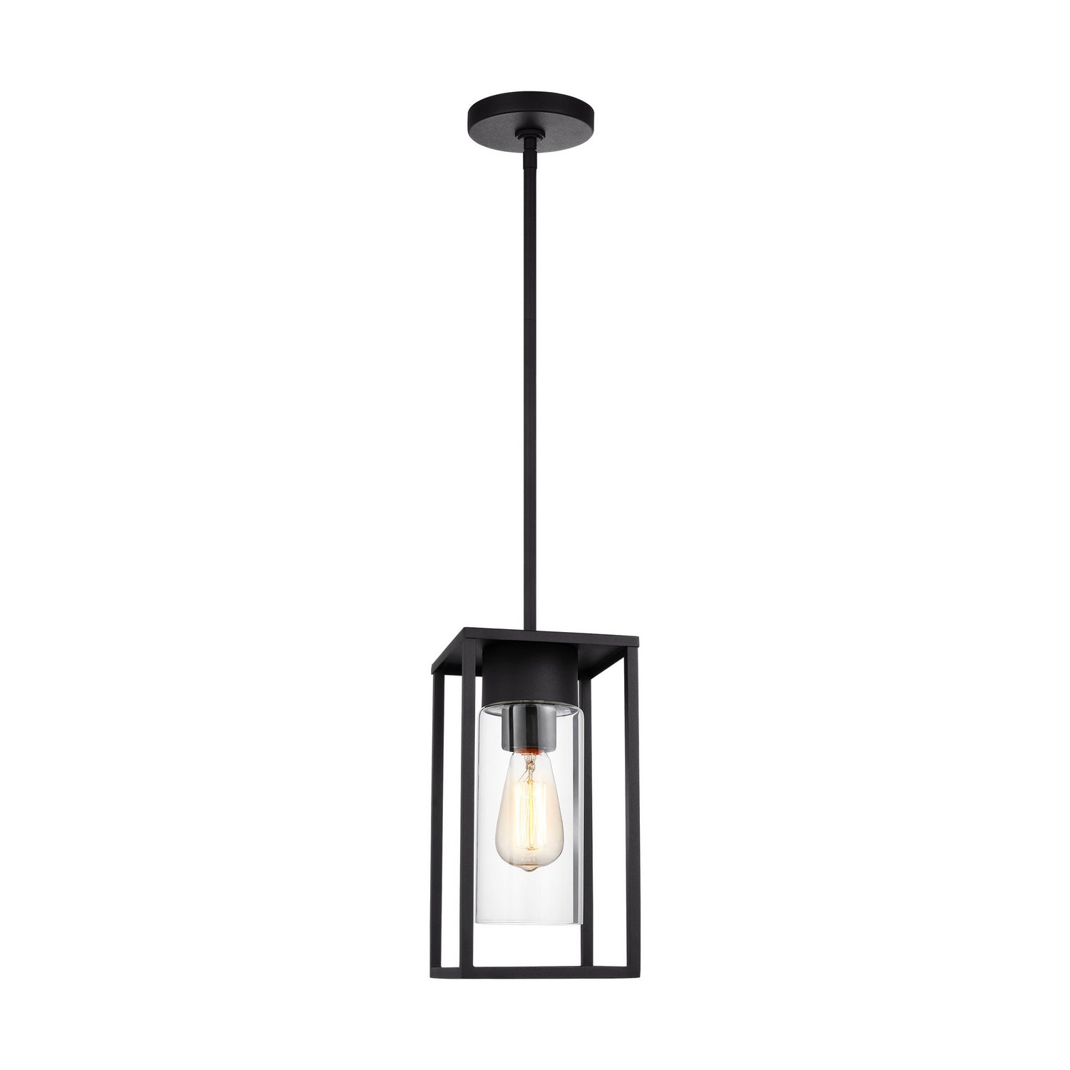 Visual Comfort Studio Canada - 6231101-12 - One Light Outdoor Pendant - Vado - Black