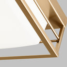 Visual Comfort Studio Canada - 7529693S-848 - LED Flush Mount - Dearborn - Satin Brass