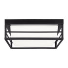 Visual Comfort Studio Canada - 7629693S-112 - LED Flush Mount - Dearborn - Midnight Black
