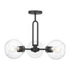 Visual Comfort Studio Canada - 7755703-112 - Three Light Semi-Flush Mount - Codyn - Midnight Black