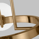 Visual Comfort Studio Canada - 7761603-848 - Three Light Semi-Flush Mount - Clybourn - Satin Brass