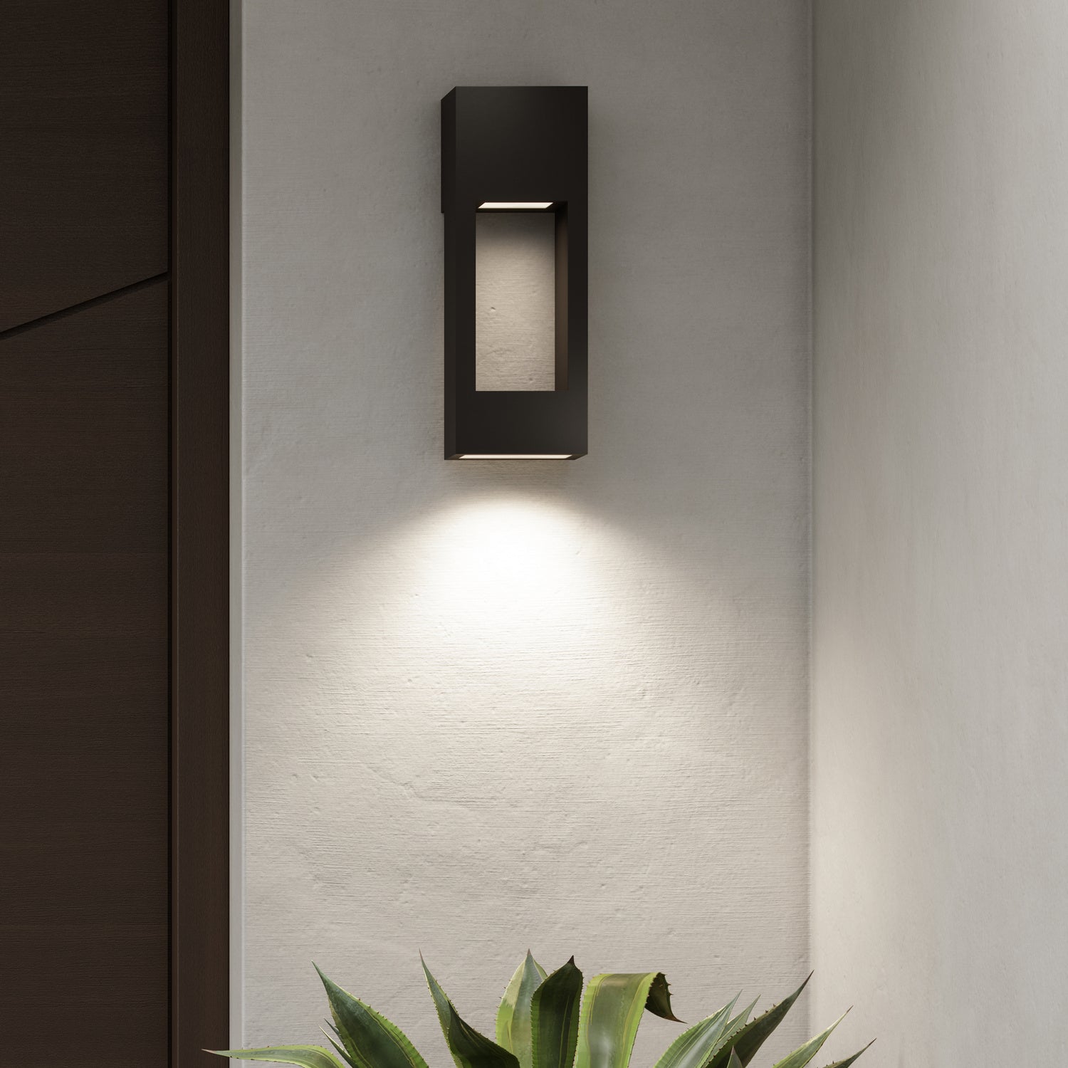 Visual Comfort Studio Canada - 8657793S-12 - LED Outdoor Wall Lantern - Testa - Black