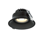 Dals Canada - RGM6-CC-BK - Regressed Gimbal Down Light - Facet - Black
