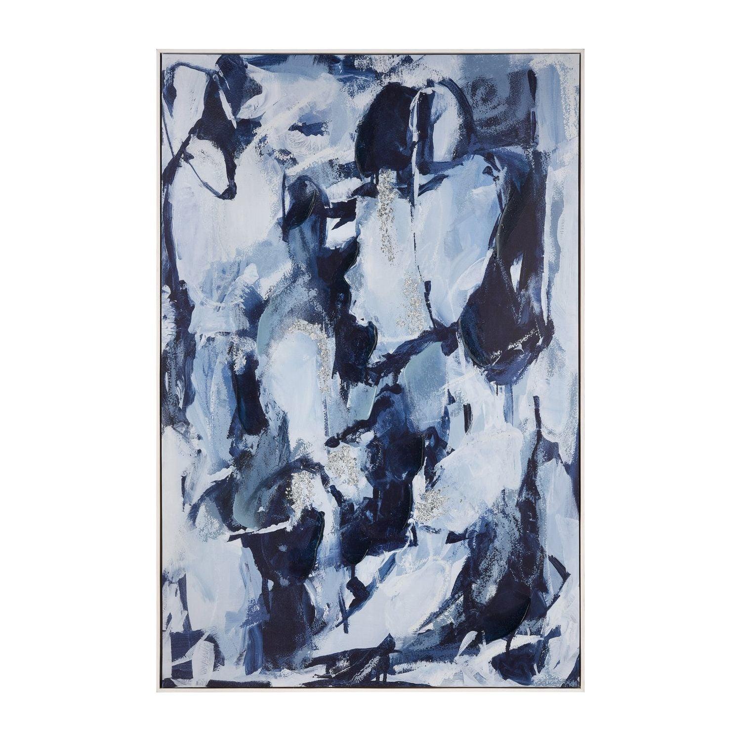 ELK Home - Blue Flush Framed Wall Art - S0056-10452 - Canada Light Shop