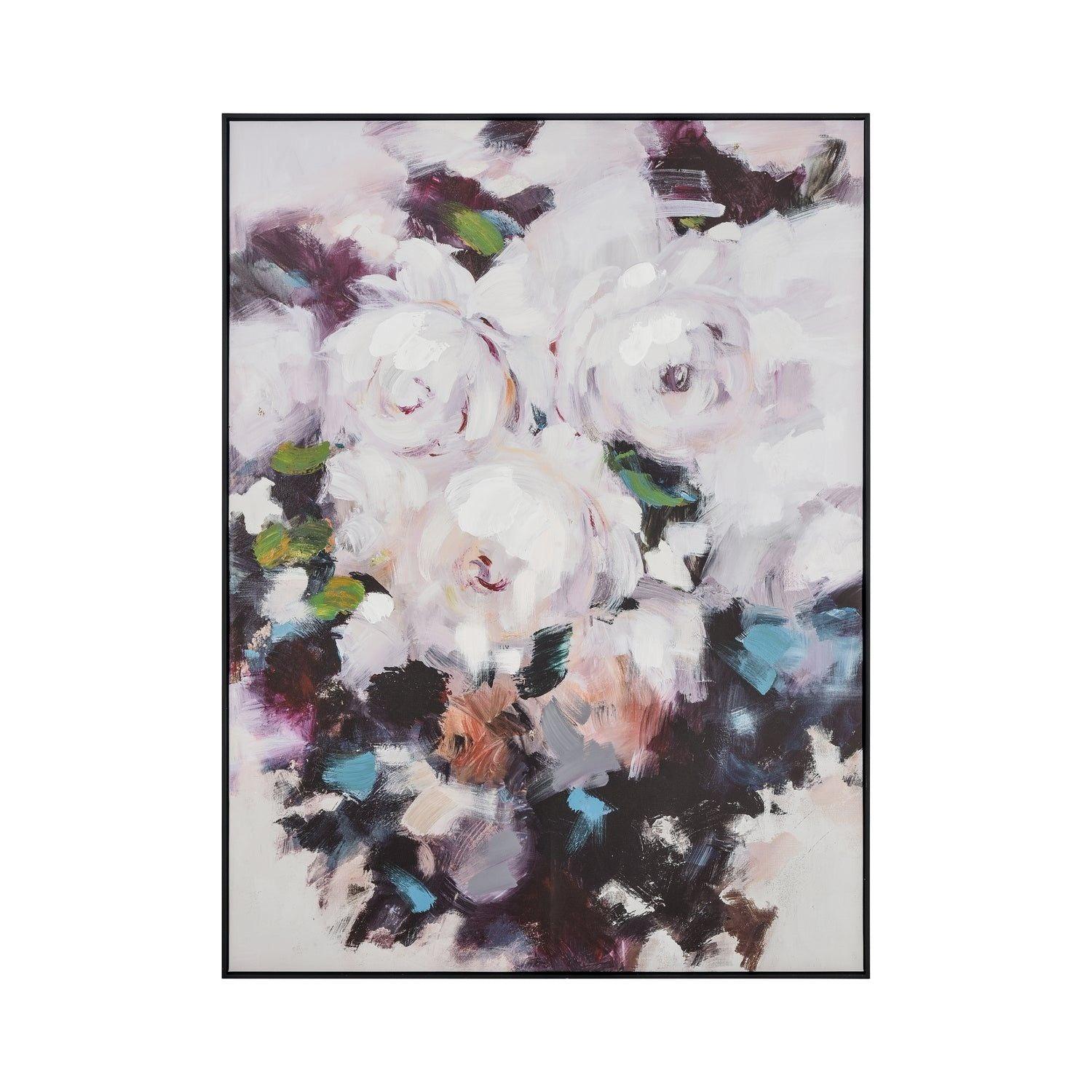 ELK Home - Peony Abstract Framed Wall Art - S0056-10624 - Canada Light Shop