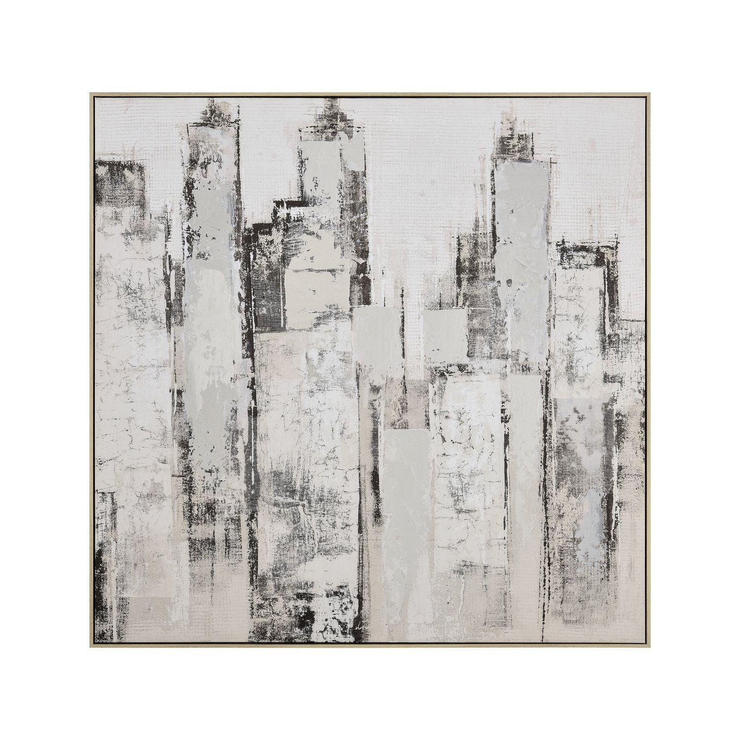 ELK Home - Urban Mist Abstract Framed Wall Art - S0056-10628 - Canada Light Shop