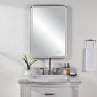 Uttermost - 09861 - Mirror - Crofton - Satin Black
