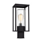 Visual Comfort Studio Canada - 8231101-12 - One Light Outdoor Post Lantern - Vado - Black