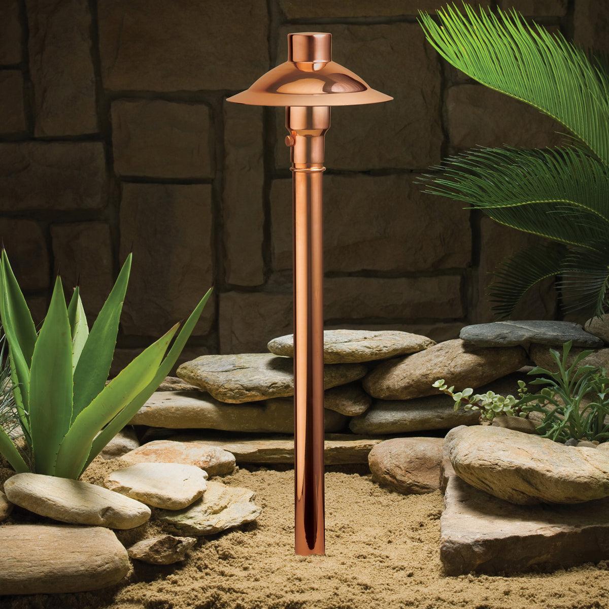 Kichler - Copper Path & Spread - 15350CO - Canada Light Shop