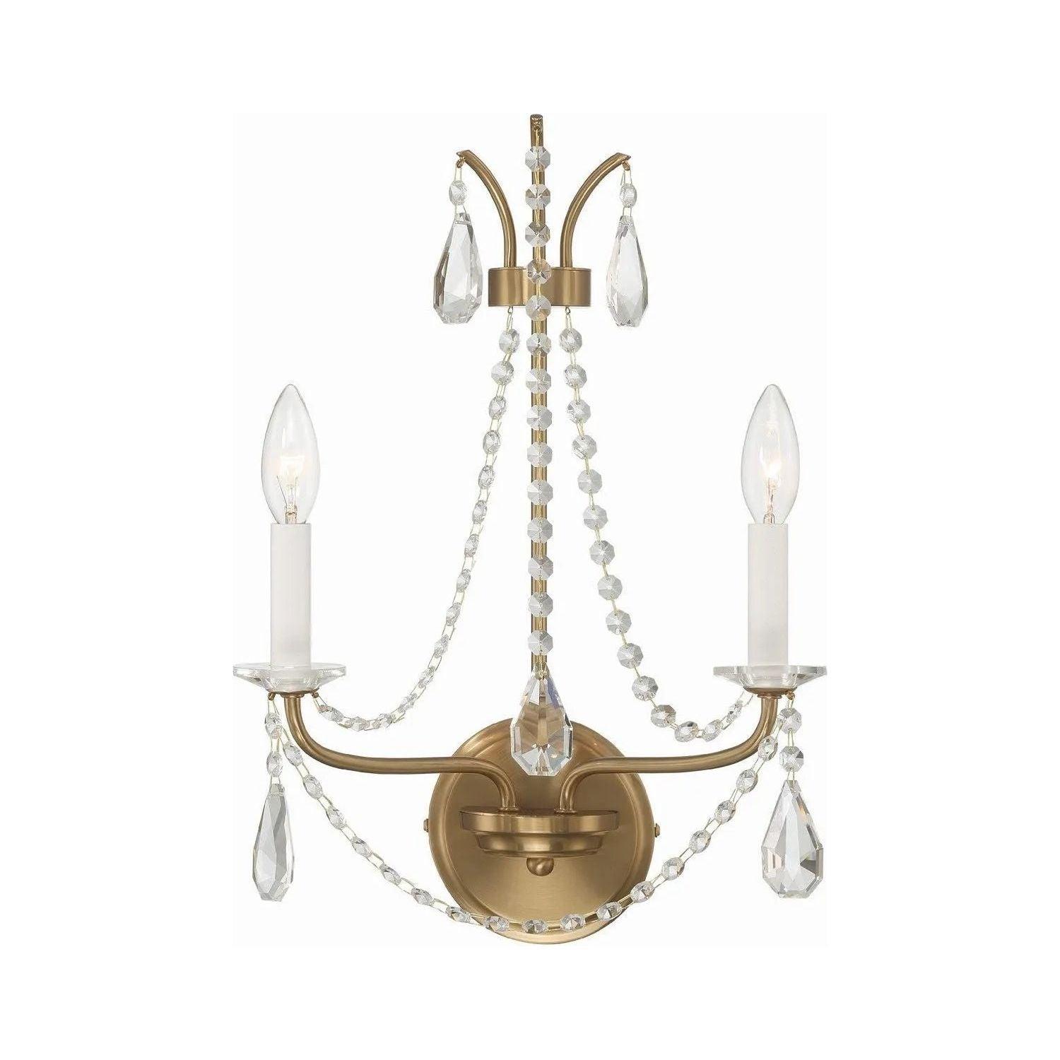 Crystorama - Karrington Wall Mount - KAR-90902-AG-CL-MWP - Canada Light Shop
